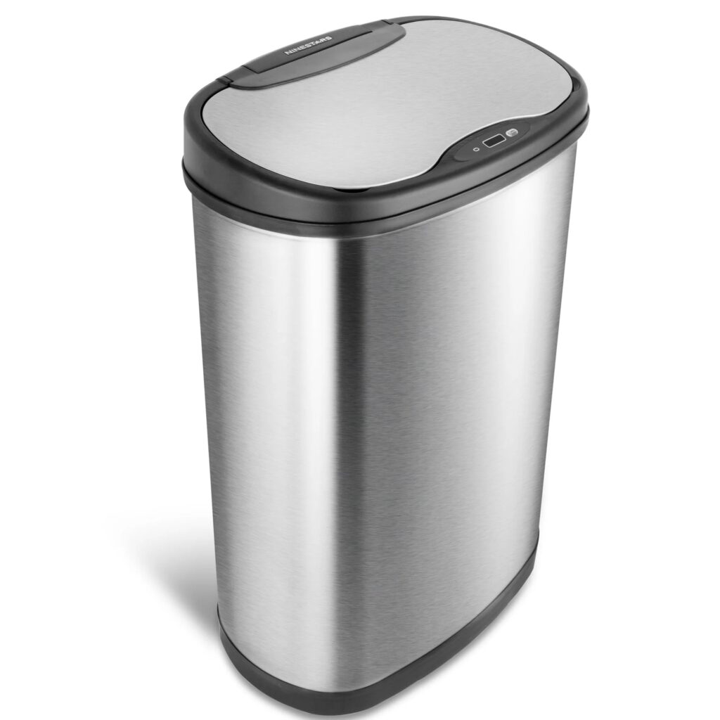 electronic garbage can