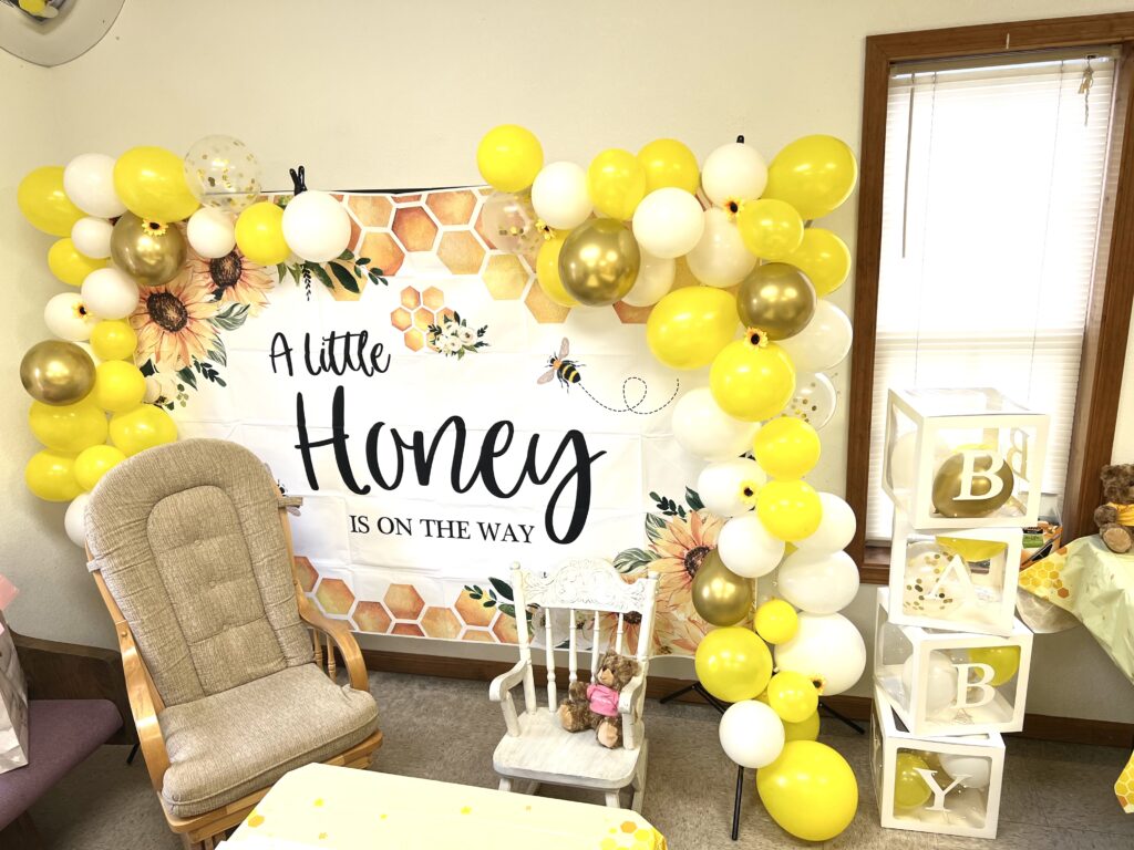 honeybee baby shower theme